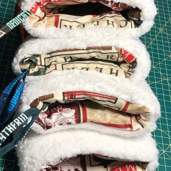 Set of 4 Harry Potter Houses Christmas Holiday Stockings - Picture 6 of 6